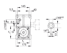 GETR-100-SCHN-180/215-PF-i軸承
