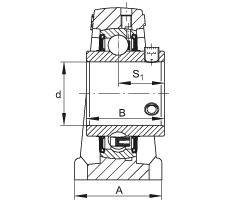 UCPA203-11軸承