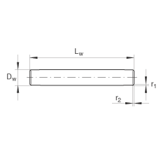 NRB2,5X11,8-G2軸承