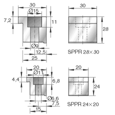SPPR28x30軸承